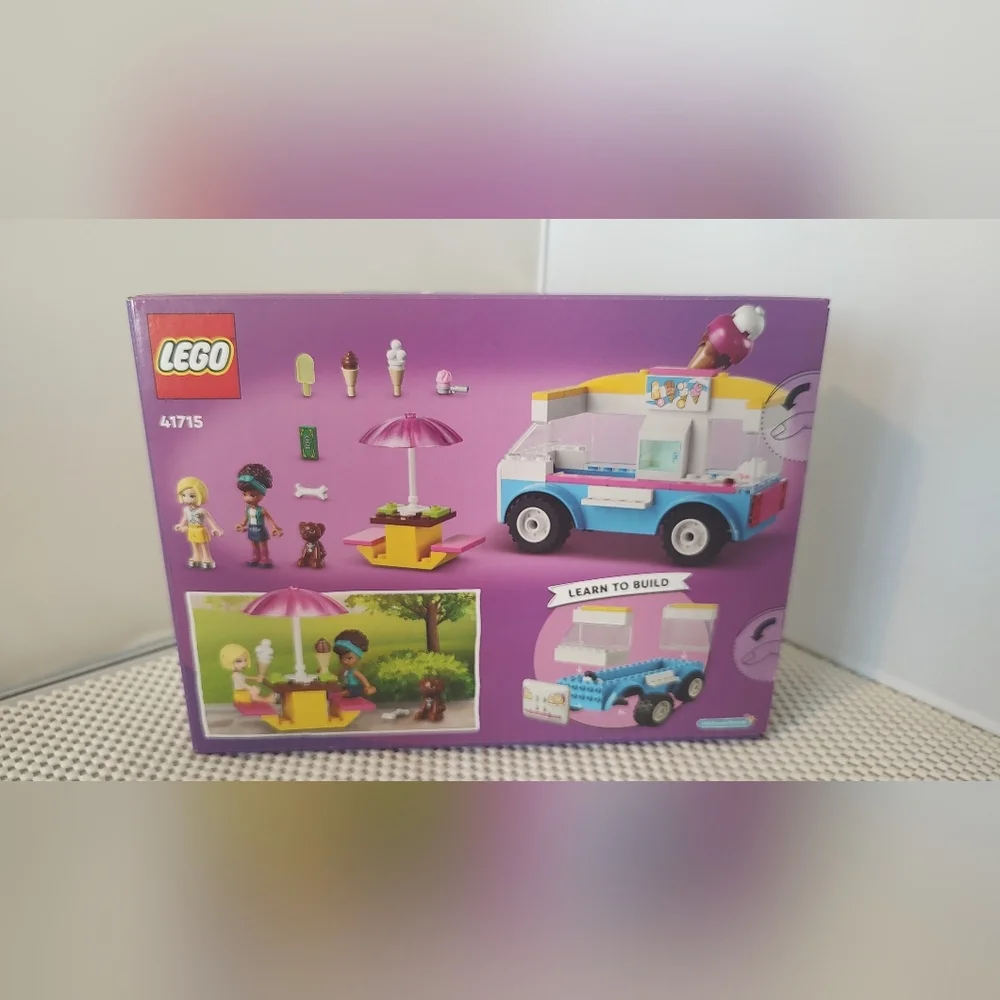 Lego Friends 41715 Ice-Cream Truck Building Toy NWT